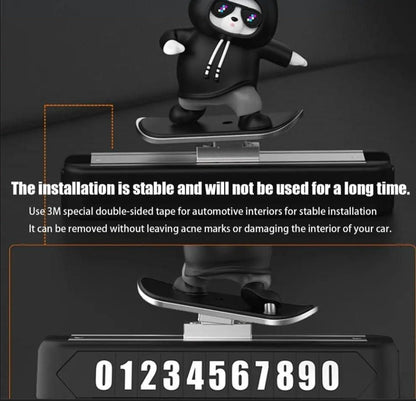Car Dashboard Skater Bear™