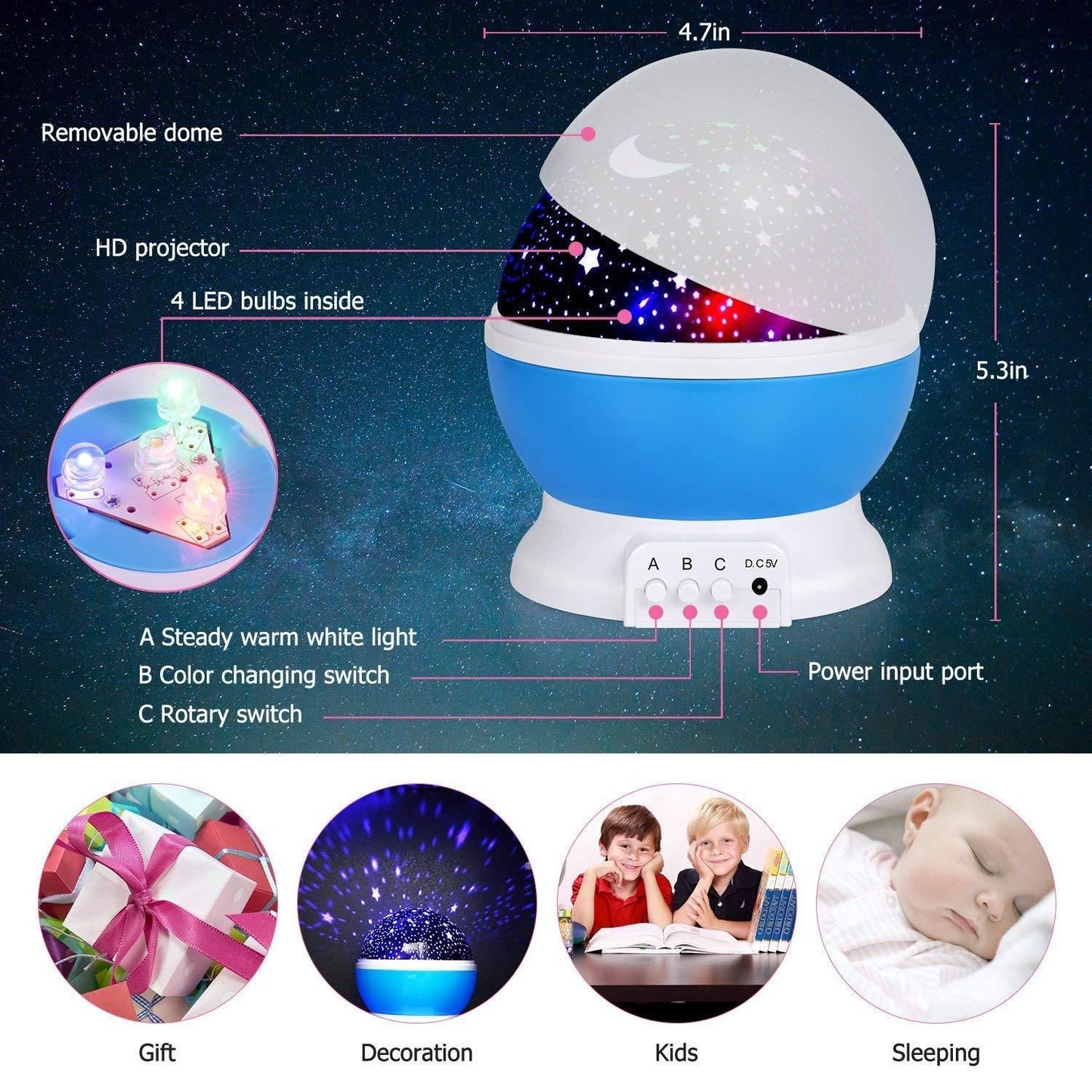Star Master Projector Lamp™